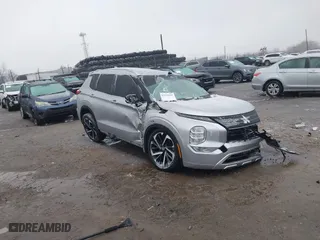 2022 Mitsubishi Outlander SEL with VIN JA4J4VA85NZ009235, listed as a IAAI auction lot 41519242 with 66,983 mi miles. Bid and sale history available at carsss.com. Image 1.