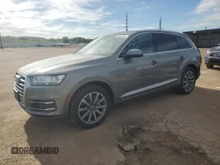 2017 Audi Q7 Prestige с VIN WA1VAAF77HD050101, выставлен на аукционе Copart как лот 56882355 с пробегом 97 828 миль миль и Списание • Salvage title. История ставок и продаж доступна на DreamBid. Изображение 1.