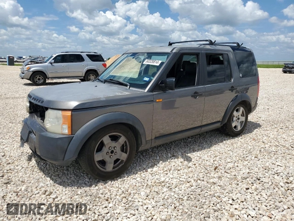 2005 Land Rover LR3 with VIN SALAE24485A341204, listed as a Copart auction lot 60328814 with Not provided miles and Salvage title. Bid and sale history available at DreamBid. Image 1.