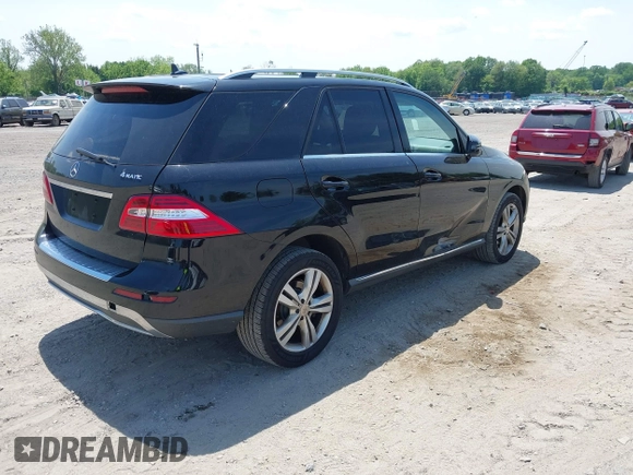 2014 Mercedes-Benz M 350 with VIN 4JGDA5HBXEA276913, listed as a IAAI auction lot 42254217 with 335,415 mi miles and . Bid and sale history available at DreamBid. Image 4.