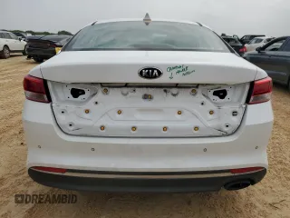 2018 Kia Optima LX with VIN 5XXGT4L34JG252045, listed as a Copart auction lot 50802485 with 65,769 mi miles and Salvage Title. Bid and sale history available at DreamBid. Image 6.