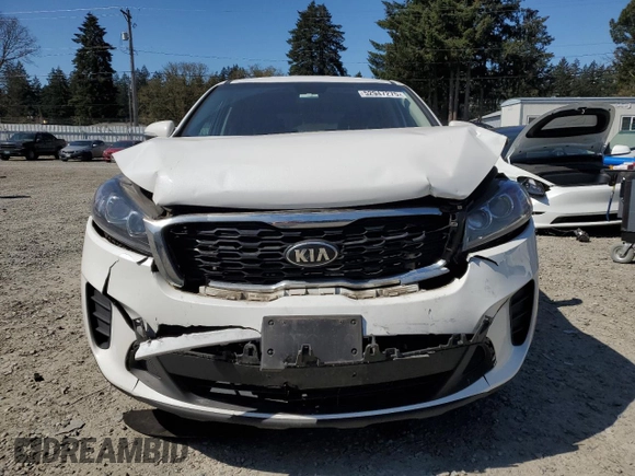 2019 Kia Sorento LX V6 with VIN 5XYPGDA52KG471088, listed as a Copart auction lot 52947275 with 95,327 mi miles and Salvage Title. Bid and sale history available at carsss.com. Image 5.