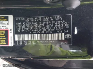 2011 Toyota Camry LE with VIN 4T4BF3EK4BR153982, listed as a IAAI auction lot 41851328 with 143,969 mi miles. Bid and sale history available at carsss.com. Image 9.