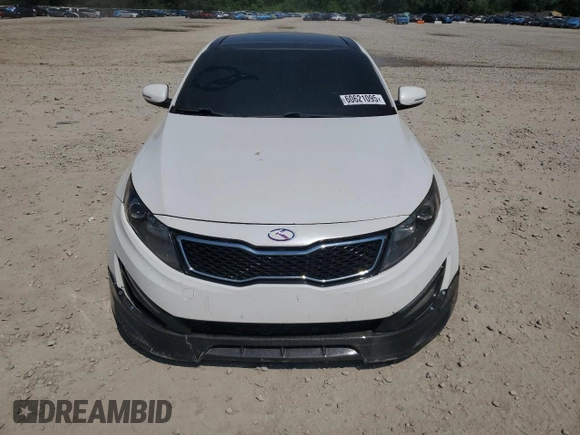 2013 Kia Optima SX with VIN 5XXGR4A66DG111610, listed as a Copart auction lot 60621095 with 177,373 mi miles and Salvage title. Bid and sale history available at DreamBid. Image 5.