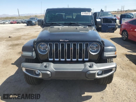 2020 Jeep Gladiator Overland with VIN 1C6HJTFG0LL106948, listed as a Copart auction lot 61496915 with 72,763 mi miles and Salvage title. Bid and sale history available at DreamBid. Image 5.