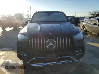 2021 Mercedes-Benz GLE 53 AMG with VIN 4JGFB6BB3MA442918, listed as a Copart auction lot 86896724 with 37,206 mi miles and Salvage title. Bid and sale history available at DreamBid. Image 5.