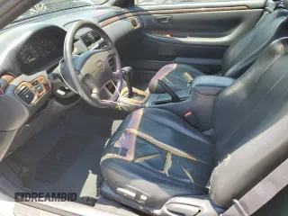 2001 Toyota Solara SE with VIN 2T1FF22P91C444919, listed as a Copart auction lot 62947124 with 194,552 mi miles and Salvage Title. Bid and sale history available at DreamBid. Image 7.