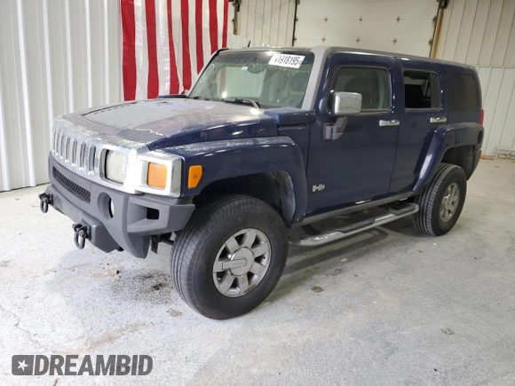 2009 Hummer H3 SUV Luxury with VIN 5GTEN13EX98157689, listed as a Copart auction lot 41918195 with 237,089 mi miles and Clean Title. Bid and sale history available at carsss.com. Image 1.