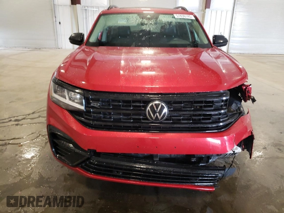 2023 Volkswagen Atlas SEL R-Line Black with VIN 1V2SR2CA7PC516507, listed as a Copart auction lot 51836145 with 29,291 mi miles and Salvage title. Bid and sale history available at DreamBid. Image 5.