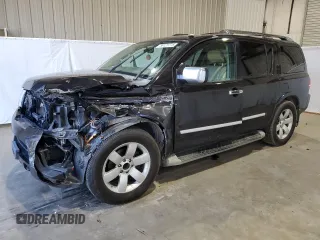 2014 Nissan Armada SV z VIN 5N1AA0ND2EN613322, wystawiony jako Copart lot #88125775 z przebiegiem 144 954 mil mil oraz Szkoda całkowita • Salvage title. Historia ofert i sprzedaży dostępna na DreamBid. Obrazek 1.