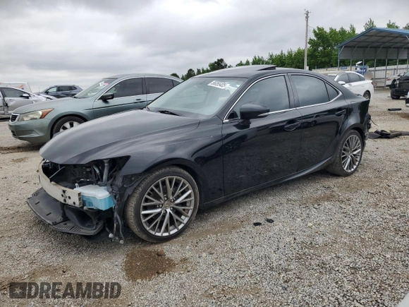 2015 Lexus IS 250 with VIN JTHBF1D24F5056803, listed as a Copart auction lot 56055405 with 104,803 mi miles and Clean title. Bid and sale history available at DreamBid. Image 1.