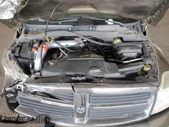 2005 Dodge Durango SLT with VIN 1D4HB48N35F577133, listed as a Copart auction lot 44531835 with 133,967 mi miles and Salvage title. Bid and sale history available at DreamBid. Image 12.