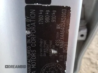 2016 Kia Forte LX z VIN KNAFX4A64G5451913, wystawiony jako Copart lot #69531003 z przebiegiem 117 269 mil mil oraz Szkoda całkowita • Salvage title. Historia ofert i sprzedaży dostępna na DreamBid. Obrazek 13.