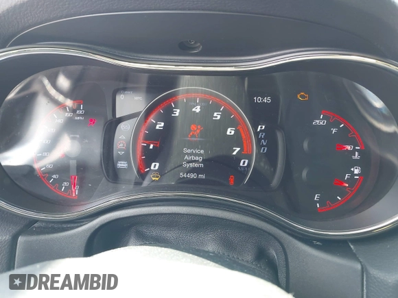 2018 Dodge Durango SRT with VIN 1C4SDJGJ6JC366644, listed as a IAAI auction lot 41906182 with 54,490 mi miles and . Bid and sale history available at DreamBid. Image 15.