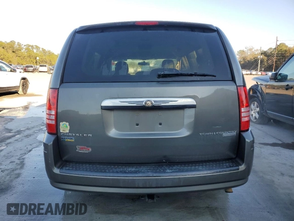 2010 Chrysler Town & Country LX with VIN 2A4RR4DE3AR344191, listed as a Copart auction lot 41399625 with 163,934 mi miles and Salvage Title. Bid and sale history available at DreamBid. Image 6.