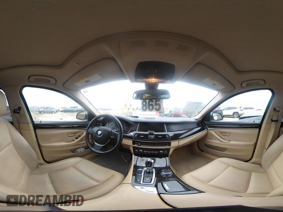2015 BMW 5 Series 528i with VIN WBA5A5C59FD525158, listed as a IAAI auction lot 41698100 with 155,822 mi miles. Bid and sale history available at carsss.com. Image 18.