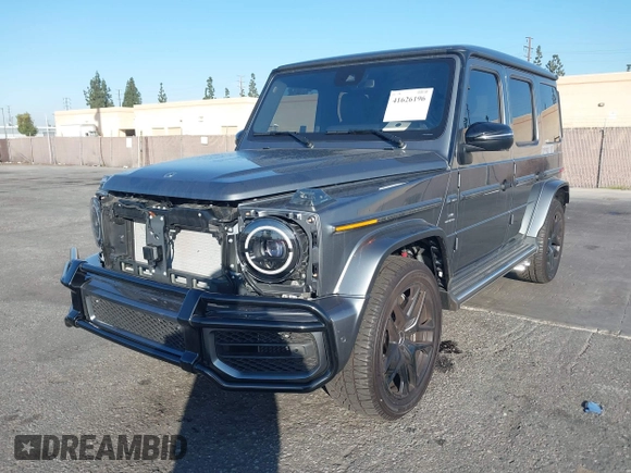 2021 Mercedes-Benz G with VIN W1NYC7HJ3MX397791, listed as a IAAI auction lot 41626196 with 4,165 mi miles. Bid and sale history available at carsss.com. Image 19.