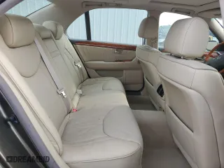 2004 Lexus LS 430 with VIN JTHBN36F340123884, listed as a Copart auction lot 48475675 with 0 mi miles and Salvage Title. Bid and sale history available at carsss.com. Image 10.