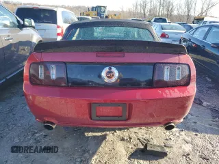 2007 Ford Mustang GT Deluxe with VIN 1ZVHT85H375293538, listed as a Copart auction lot 82388824 with 114,674 mi miles and Salvage Title. Bid and sale history available at carsss.com. Image 6.