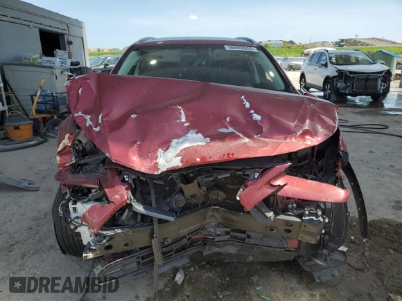 2017 Lexus NX 200t with VIN JTJYARBZ4H2055628, listed as a Copart auction lot 56009055 with 80,587 mi miles and Salvage Title. Bid and sale history available at DreamBid. Image 5.