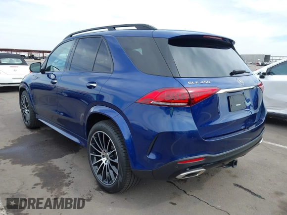 2020 Mercedes-Benz GLE 450 с VIN 4JGFB5KB2LA284340, выставлен на аукционе IAAI как лот 41728218 с пробегом 74 303 миль миль и . История ставок и продаж доступна на DreamBid. Изображение 3.