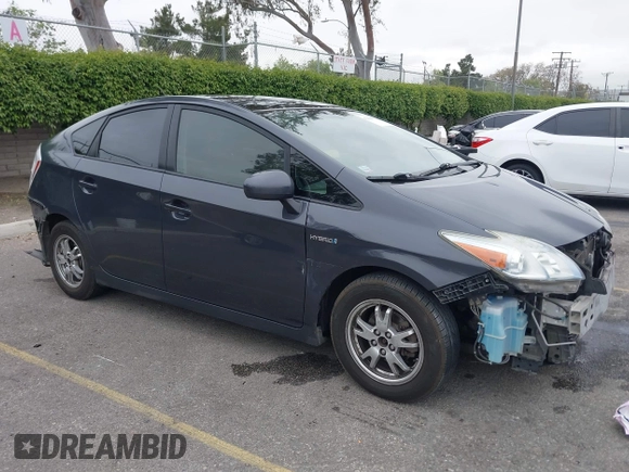 2010 Toyota Prius II with VIN JTDKN3DU4A0122676, listed as a IAAI auction lot 42040877 with 201,271 mi miles. Bid and sale history available at carsss.com. Image 1.