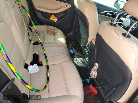 2018 Infiniti QX30 ESSENTIAL with VIN SJKCH5CP1JA050717, listed as a Copart auction lot 64178064 with 0 mi miles and Salvage Title. Bid and sale history available at carsss.com. Image 10.