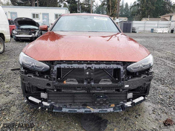2023 BMW i4 eDrive35 with VIN WBY43AW07PFP86908, listed as a Copart auction lot 79945184 with 6,316 mi miles and Salvage Title. Bid and sale history available at carsss.com. Image 5.