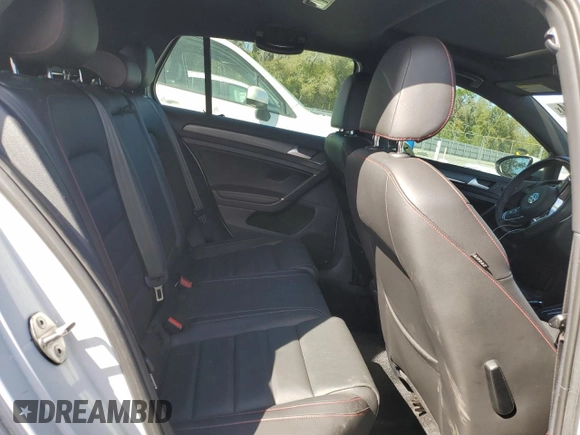 2019 Volkswagen Golf GTI S with VIN 3VW6T7AU1KM018130, listed as a Copart auction lot 43737504 with 45,590 mi miles. Bid and sale history available at carsss.com. Image 10.