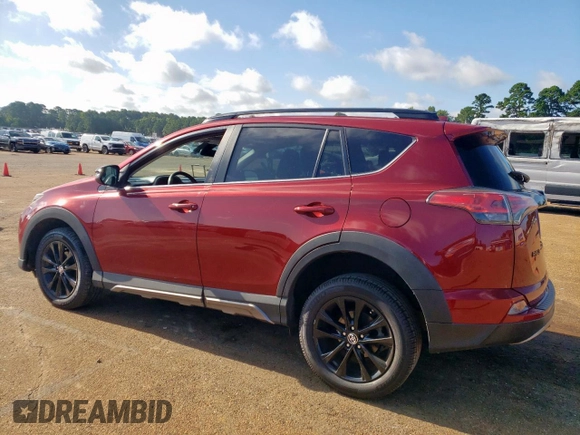 2018 Toyota RAV4 XLE with VIN 2T3RFREV7JW818661, listed as a Copart auction lot 65756615 with 56,369 mi miles and Salvage title. Bid and sale history available at DreamBid. Image 2.
