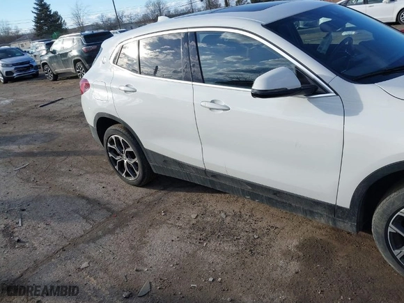 2023 BMW X2 xDrive28i with VIN WBXYJ1C00P5V29711, listed as a IAAI auction lot 41694315 with 40,813 mi miles. Bid and sale history available at carsss.com. Image 13.