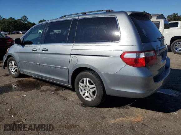 2005 Honda Odyssey EX-L with VIN 5FNRL38635B120859, listed as a Copart auction lot 80729254 with 0 mi miles and Salvage Title. Bid and sale history available at carsss.com. Image 2.