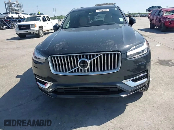 2022 Volvo XC90 Inscription with VIN YV4A22PL0N1864281, listed as a Copart auction lot 52307565 with 57,166 mi miles and Salvage Title. Bid and sale history available at DreamBid. Image 12.