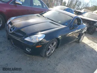 2010 Mercedes-Benz SLK-Class SLK 300 with VIN WDBWK5EA6AF228309, listed as a IAAI auction lot 41708257 with 50,065 mi miles. Bid and sale history available at carsss.com. Image 2.