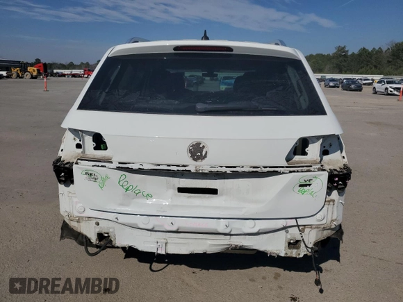 2019 Volkswagen Atlas SEL with VIN 1V2MR2CA4KC515008, listed as a Copart auction lot 46481665 with 44,863 mi miles and Salvage title. Bid and sale history available at DreamBid. Image 6.