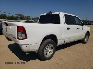 2024 Ram 1500 Tradesman z VIN 1C6SRFGT6RN121396, wystawiony jako Copart lot #75023444 z przebiegiem 25 517 mil mil oraz Szkoda całkowita • Salvage title. Historia ofert i sprzedaży dostępna na DreamBid. Obrazek 3.