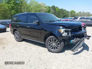 2019 Ford Expedition Limited z VIN 1FMJU2AT8KEA57190, wystawiony jako IAAI lot #41907531 z przebiegiem 78 947 mil mil oraz . Historia ofert i sprzedaży dostępna na DreamBid. Obrazek 1.