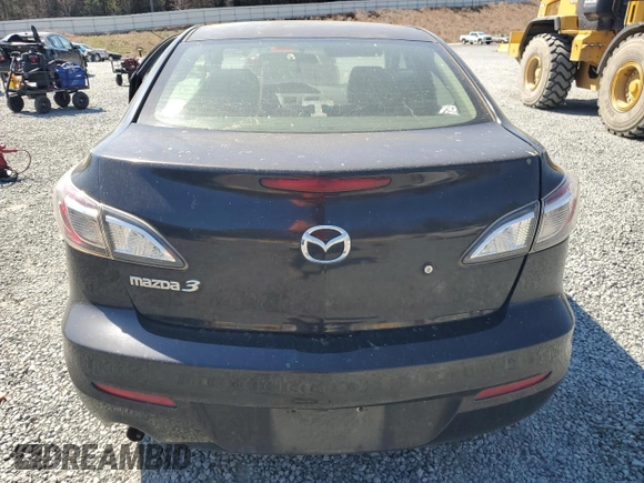 2013 Mazda 3 i SV with VIN JM1BL1TF1D1729453, listed as a Copart auction lot 50453525 with 175,441 mi miles and Salvage title. Bid and sale history available at DreamBid. Image 6.