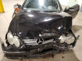2008 Mercedes-Benz CLK-Class 3.5L with VIN WDBTJ56H08F237826, listed as a Copart auction lot 77552714 with 124,059 mi miles and Salvage Title. Bid and sale history available at carsss.com. Image 11.