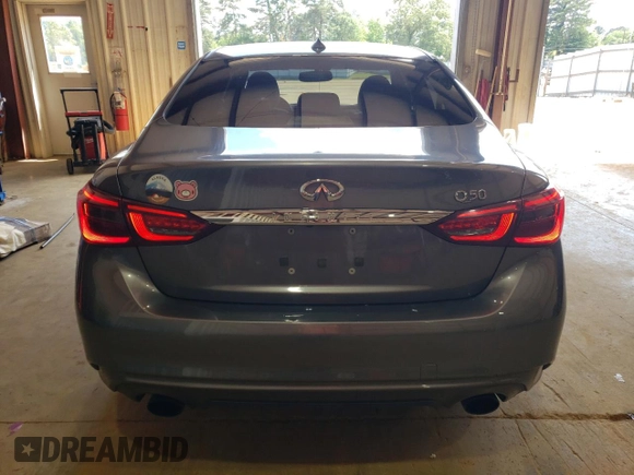 2018 Infiniti Q50 Luxe с VIN JN1EV7AP5JM363497, выставлен на аукционе Copart как лот 56227435 с пробегом 108 830 миль миль и Списание • Salvage title. История ставок и продаж доступна на DreamBid. Изображение 6.