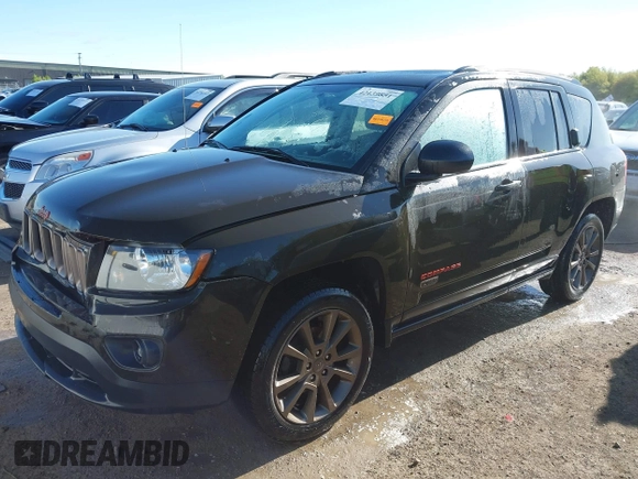 2016 Jeep Compass 75th Anniversary with VIN 1C4NJCBB4GD785189, listed as a IAAI auction lot 42139851 with 162,992 mi miles and . Bid and sale history available at DreamBid. Image 2.