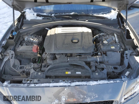 2018 Jaguar F-Pace 20d Premium with VIN SADCJ2FN2JA260943, listed as a Copart auction lot 83870134 with 84,396 mi miles and Salvage Title. Bid and sale history available at DreamBid. Image 12.