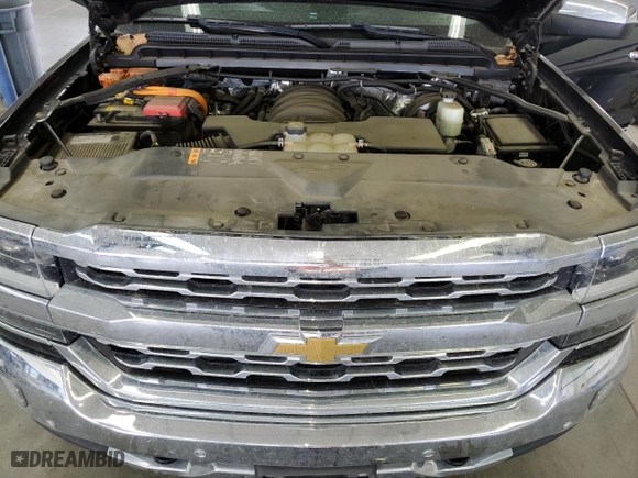 2018 Chevrolet Silverado 1500 LTZ with VIN 3GCUKSER4JG327481, listed as a Copart auction lot 60287684 with 54,004 mi miles and Salvage Title. Bid and sale history available at carsss.com. Image 12.