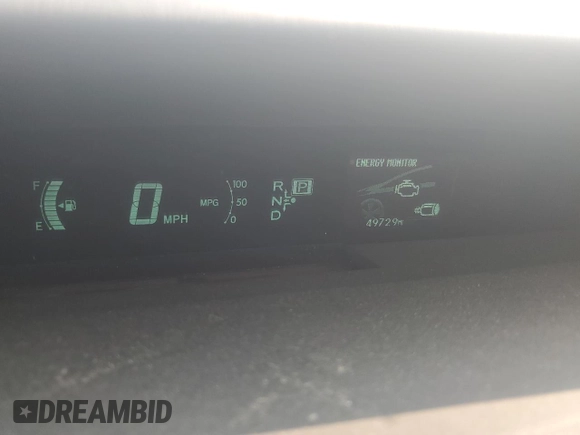 2010 Toyota Prius II z VIN JTDKN3DU0A0034952, wystawiony jako Copart lot #59845775 z przebiegiem 49 729 mil mil oraz Szkoda całkowita • Salvage title. Historia ofert i sprzedaży dostępna na DreamBid. Obrazek 9.