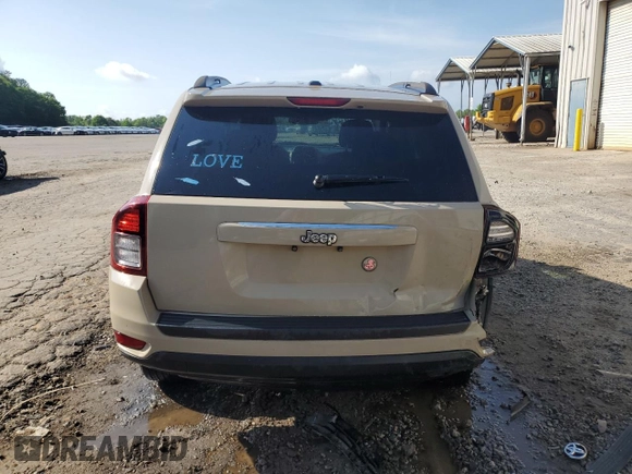 2017 Jeep Compass Sport SE with VIN 1C4NJCBA3HD134788, listed as a Copart auction lot 55398295 with 145,241 mi miles and Salvage title. Bid and sale history available at DreamBid. Image 6.