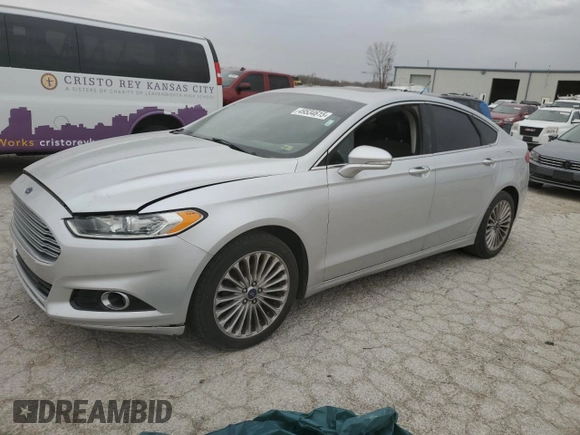 2016 Ford Fusion Titanium with VIN 3FA6P0K99GR361261, listed as a Copart auction lot 49534615 with 155,038 mi miles and Clean Title. Bid and sale history available at carsss.com. Image 1.