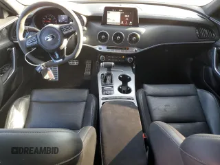 2019 Kia Stinger GT with VIN KNAE35LC7K6070057, listed as a Copart auction lot 41989245 with 43,703 mi miles and Clean Title. Bid and sale history available at DreamBid. Image 8.