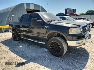 2004 Ford F-150 XLT z VIN 1FTPW14594KD82578, wystawiony jako Copart lot #61647295 z przebiegiem 195 629 mil mil oraz Szkoda całkowita • Salvage title. Historia ofert i sprzedaży dostępna na DreamBid. Obrazek 4.