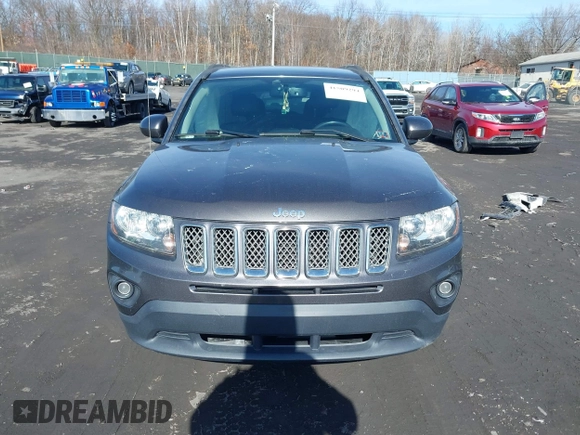2017 Jeep Compass High Altitude with VIN 1C4NJDEB1HD111889, listed as a IAAI auction lot 41509294 with 104,038 mi miles. Bid and sale history available at carsss.com. Image 6.