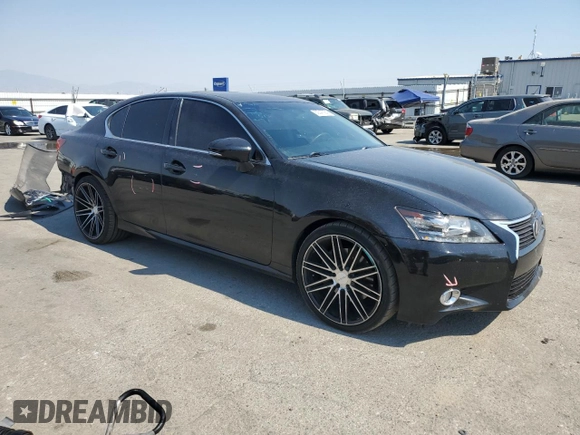 2015 Lexus GS 350 with VIN JTHBE1BL3FA000163, listed as a Copart auction lot 62547684 with 118,985 mi miles and Salvage Title. Bid and sale history available at carsss.com. Image 4.